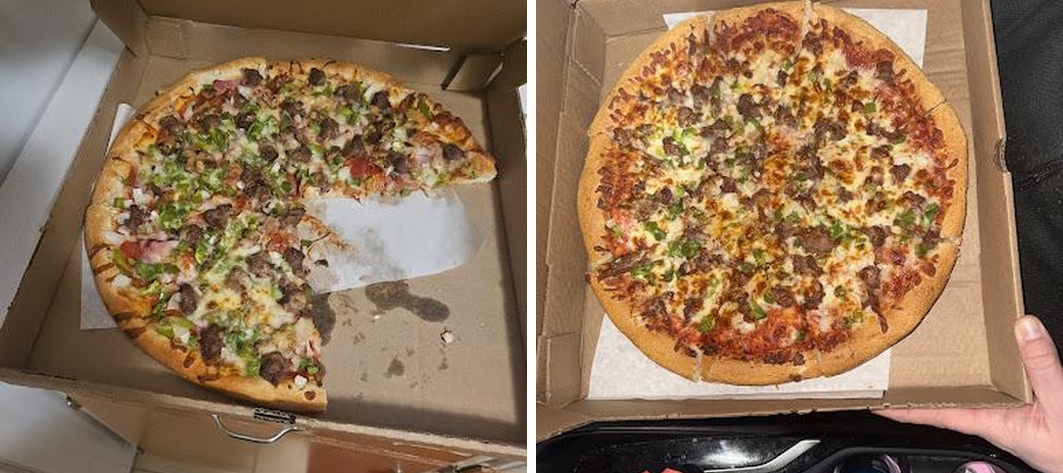 Pizza Down Under Menu